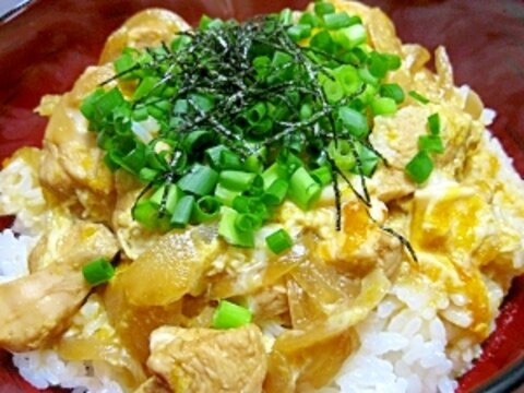 フライパン１つで作れる☆優しい味の「親子丼」